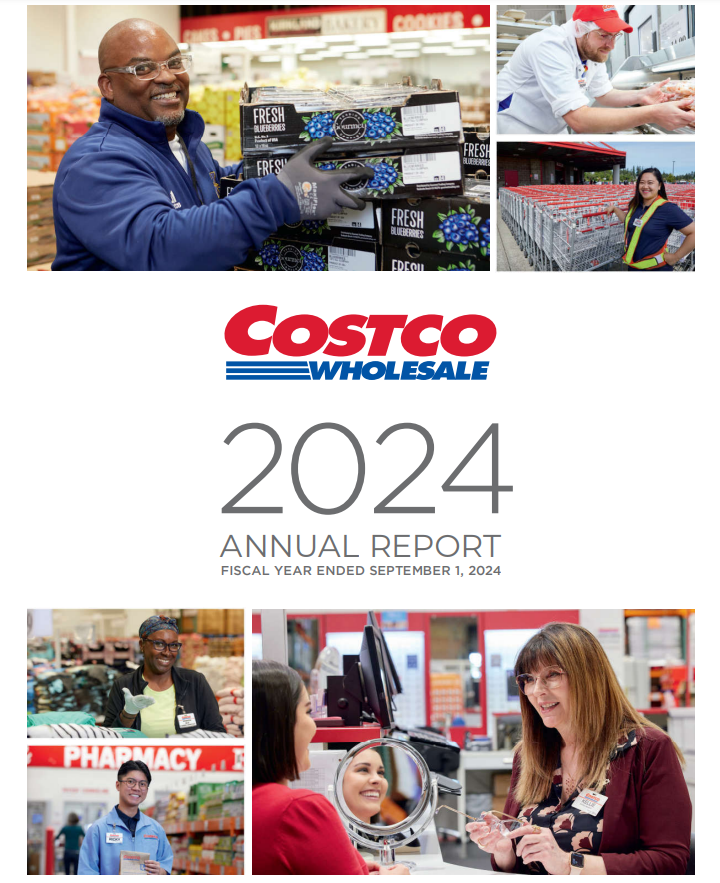 Costco wholesale 2024 annual report